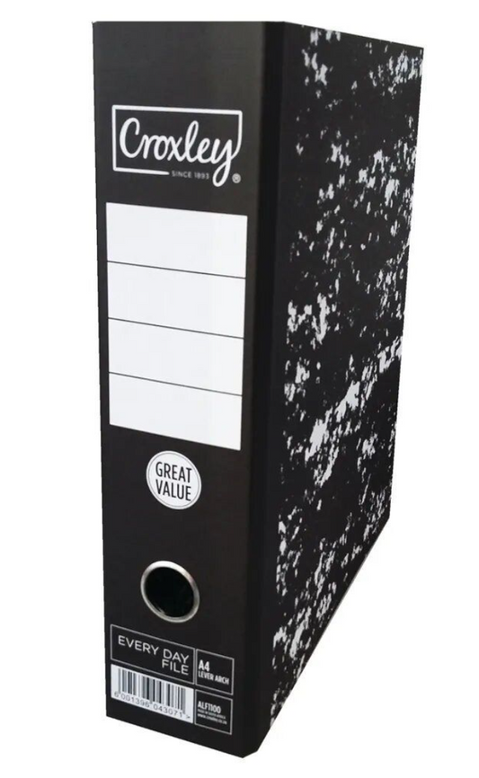 Croxley Lever Arch Board File Half Arch A4