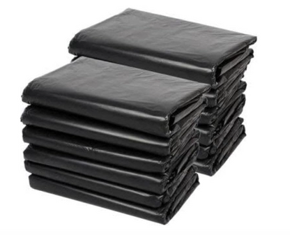 Black bin bags (12 x pack of 20)