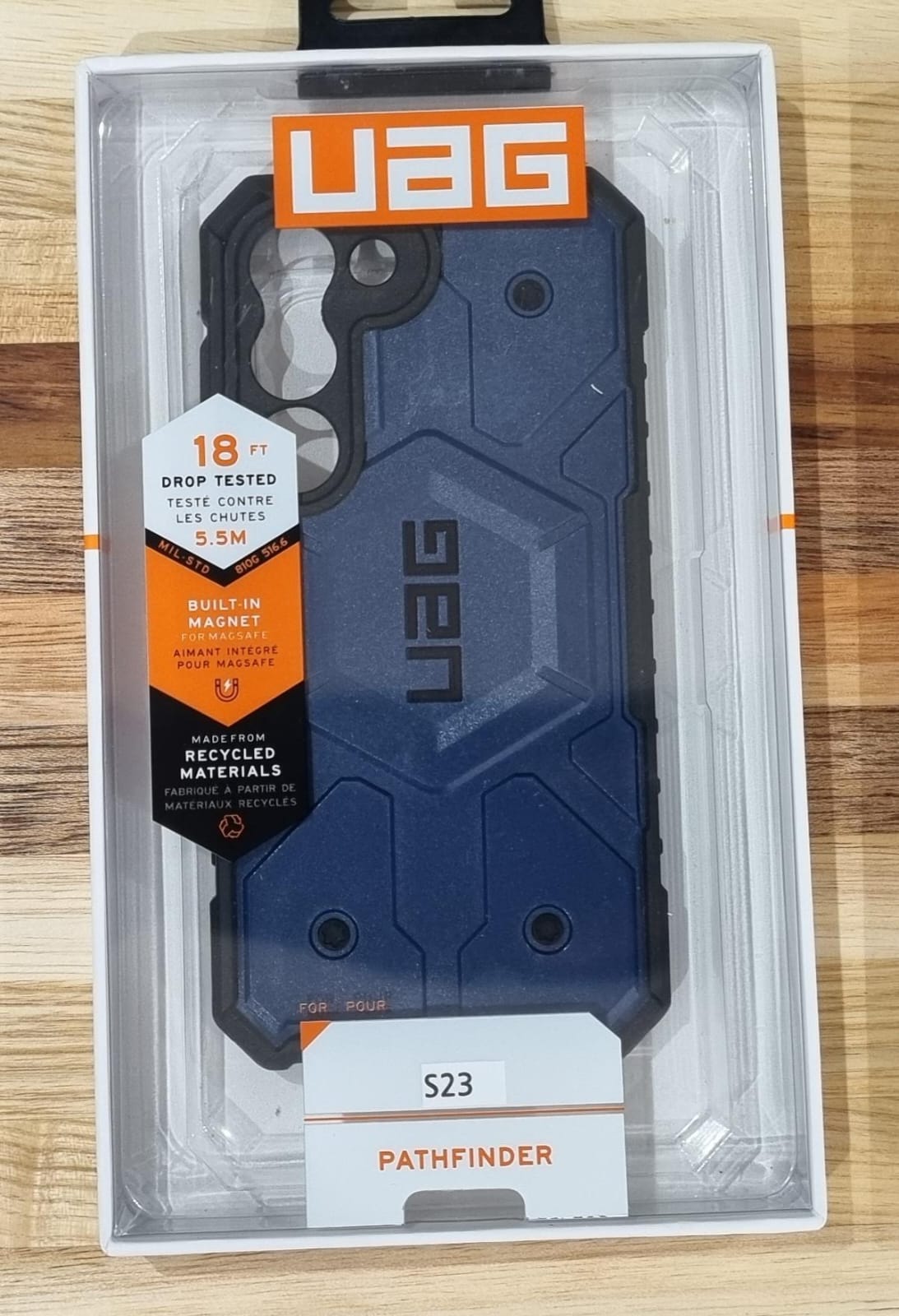 UAG Pathfinder Samsung S23 Case - Midnight Blue