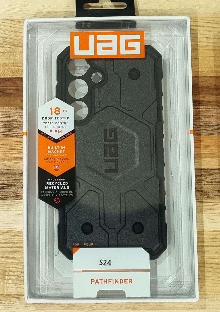 UAG Pathfinder Samsung S24 Case - Black